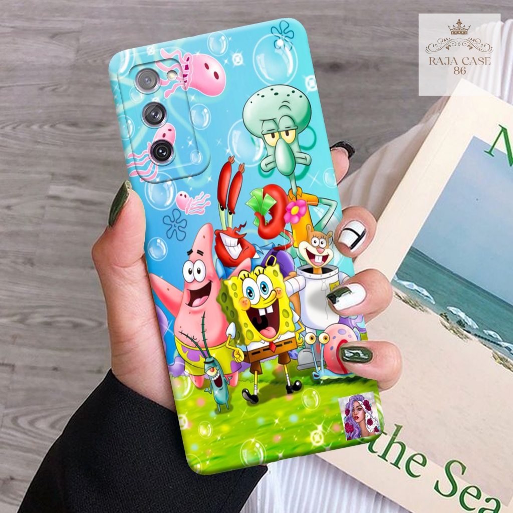 Softcase Samsung Galaxy S20FE - Rajacase - Case Samsung Galaxy S20FE - Motif Case Kartun - Case Sams