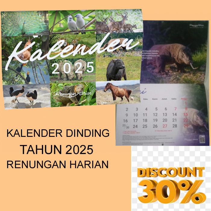 

Kalender Dinding Renungan Harian 2025, Kalender Dinding 2025