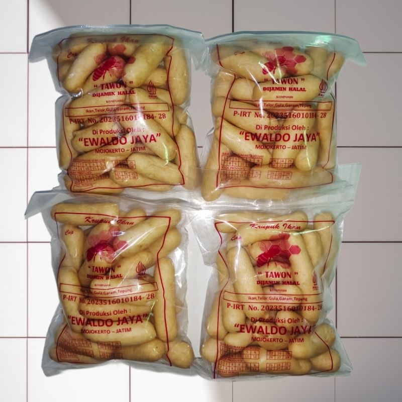 

Kerupuk Ikan Tengiri Asli cap Tawon 50gr