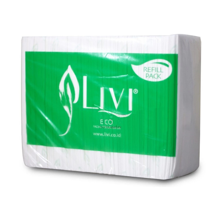 Livi Eco Facial Refill Pack/Tissue Facial Livi / Tissue Livi / Tissue facial livi eco tisue livi 600