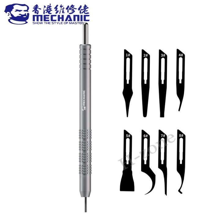 PISAU IC CPU SUPER LENTUR MECHANIC 034 034A 004 S1018 S1016 MECHANIC KH-001 ORIGINAL