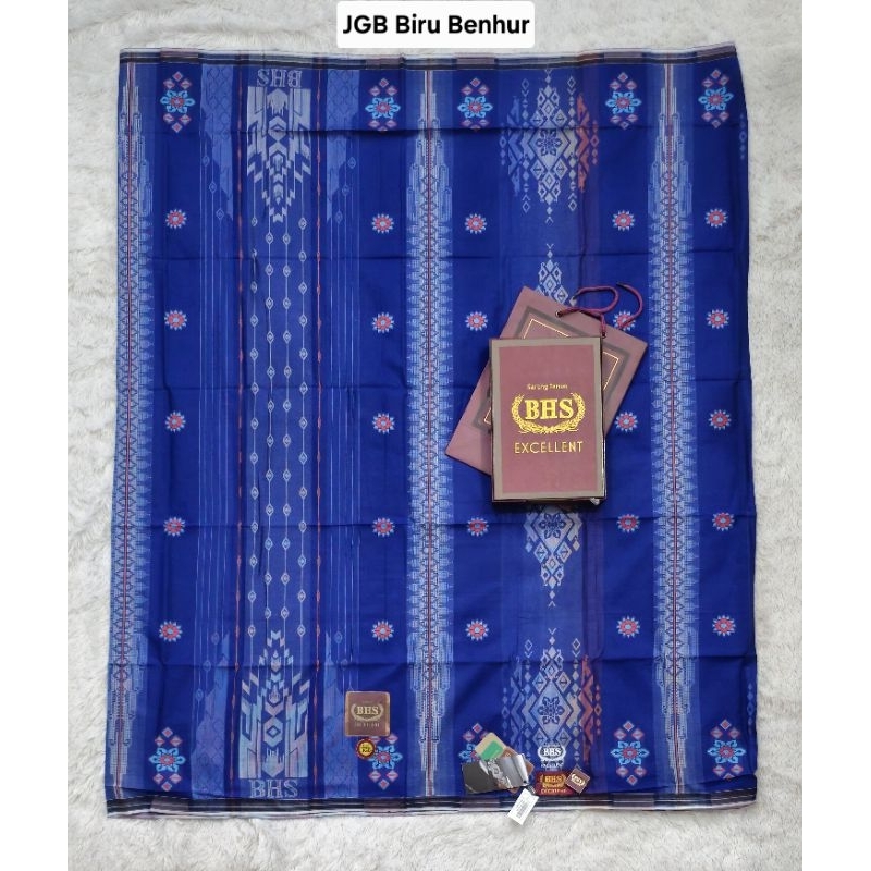 Sarung BHS Excellent Silver Motif JGK JSK Original