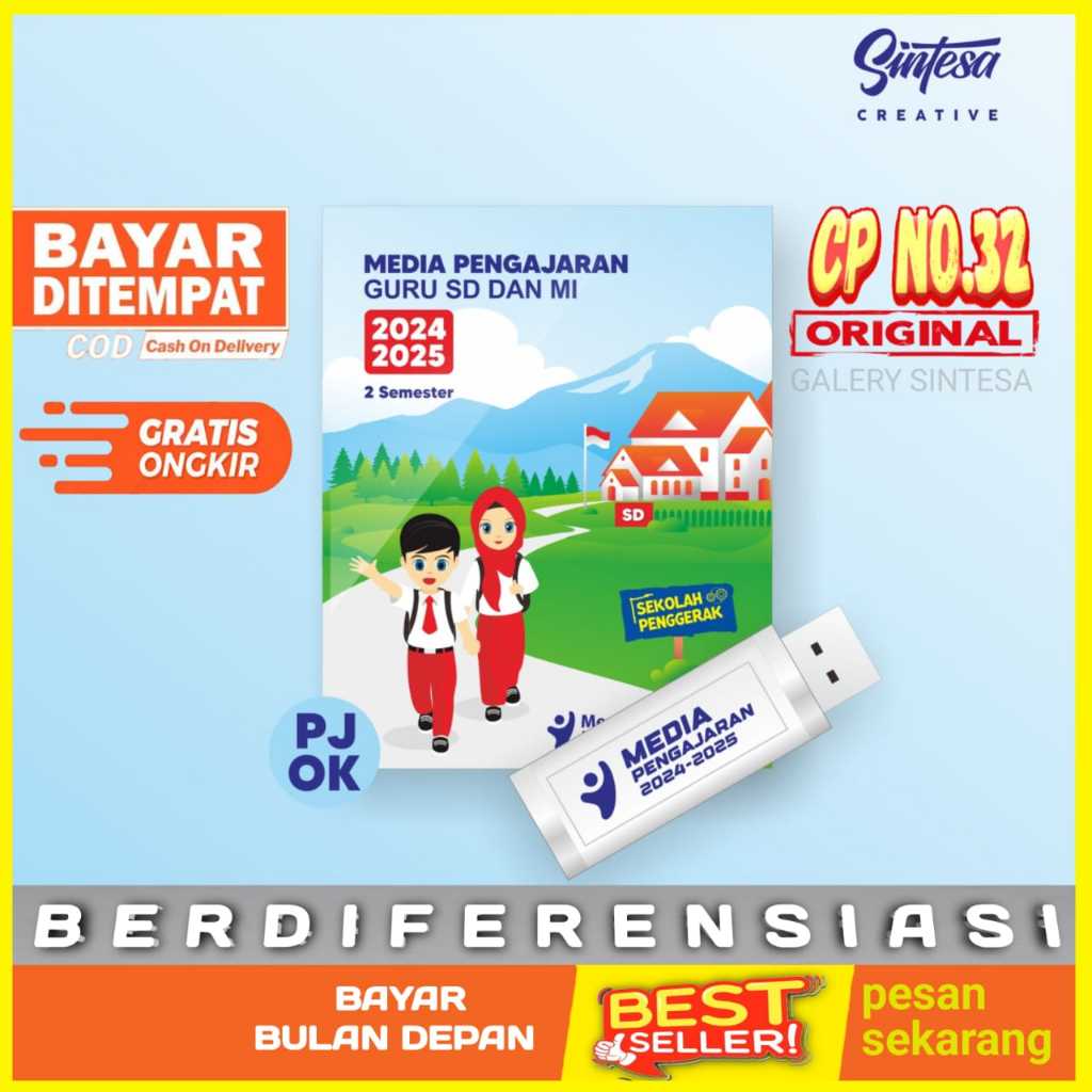 REVISI TERBARU MODUL AJAR KURIKULUM MERDEKA SD PJOK (flashdisk)