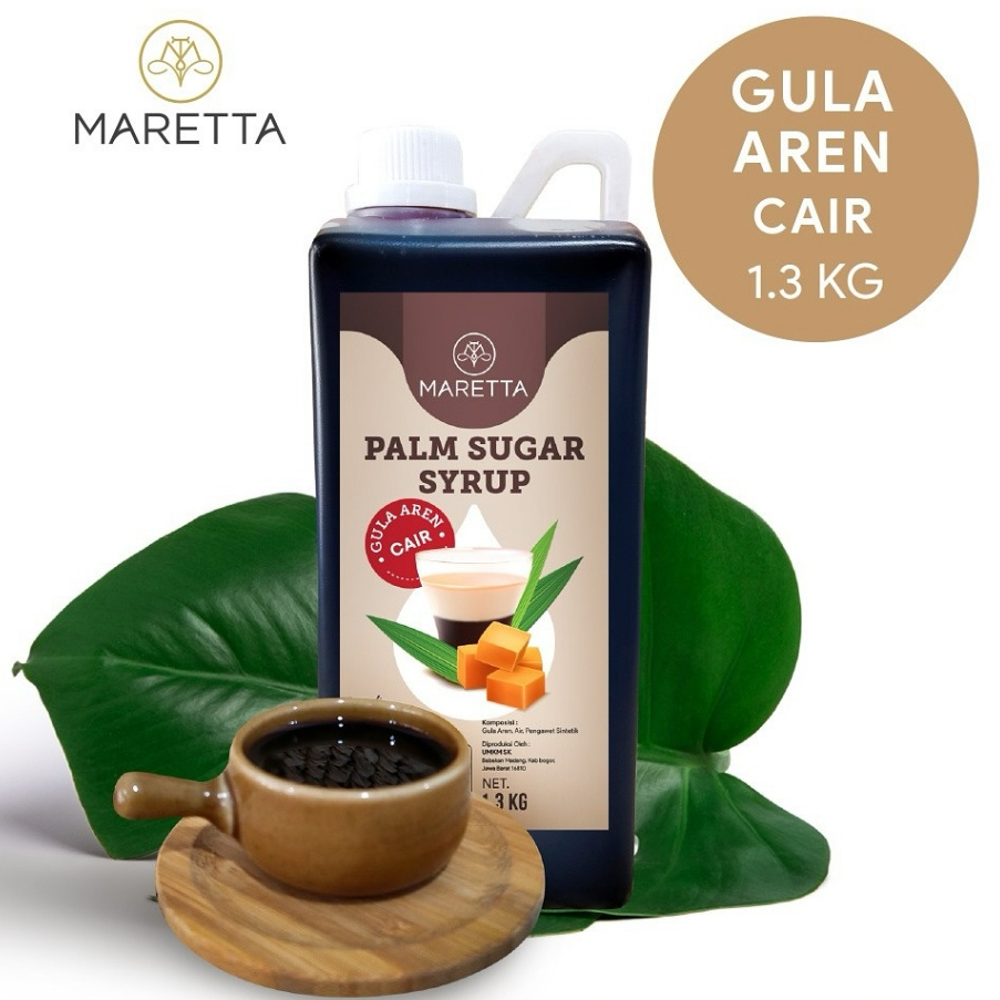 

Gula Aren Cair Maretta 1liter 100% murni