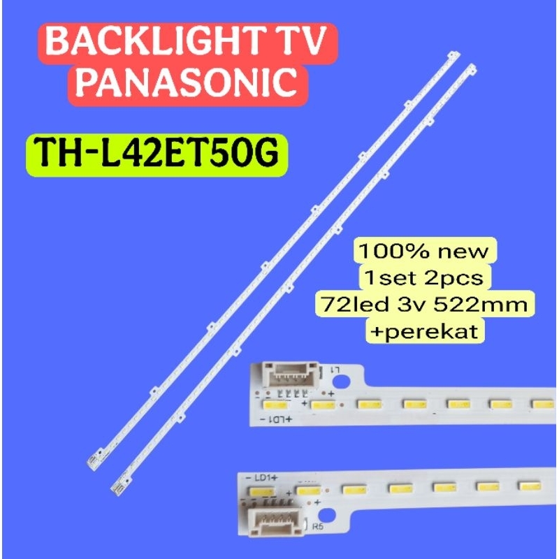 LAMPU LED BACKLIGHT BL TV PANASONIK TH-L42ET50G 42ET50G