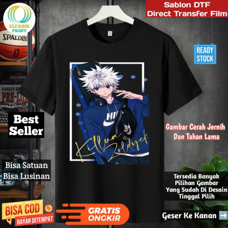 

Dtf Stiker Sablon Setrika Gambar Hunter X Hunter Ukuran A3 A4 A5 A6 A7 Tinggal Tempel Atau Press