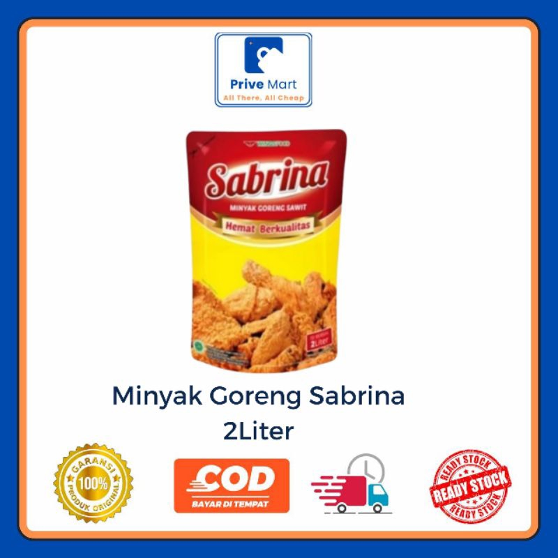 

Minyak Goreng Sabrina 2Liter Prive Mart
