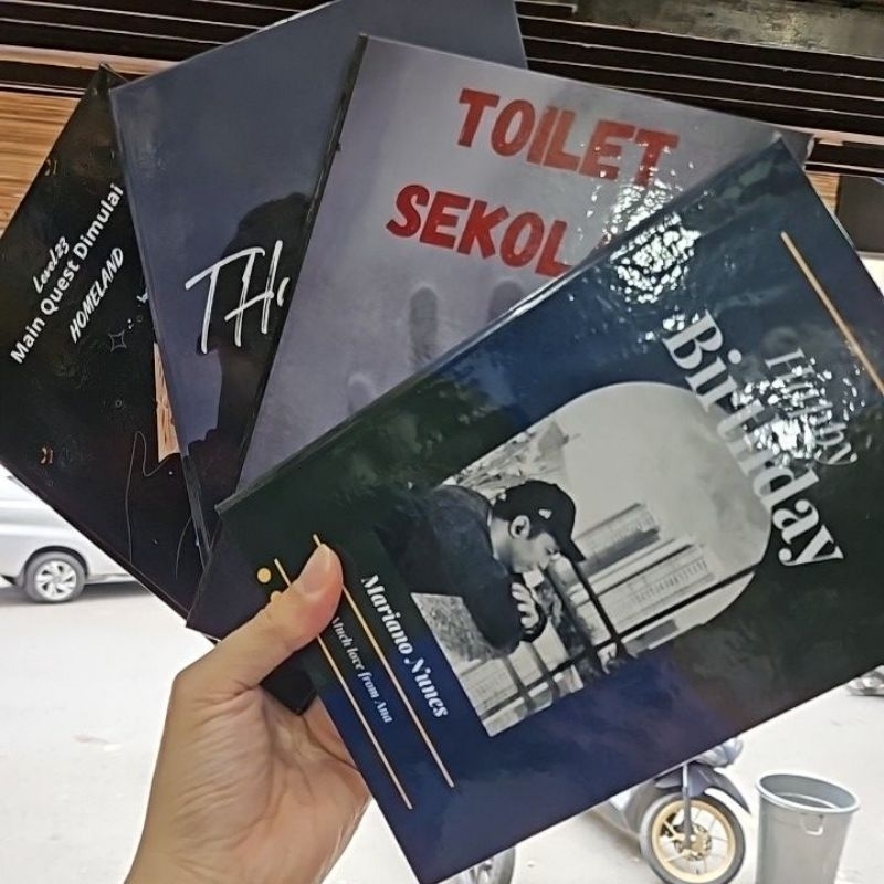 Jilid Hardcover Novel Custom