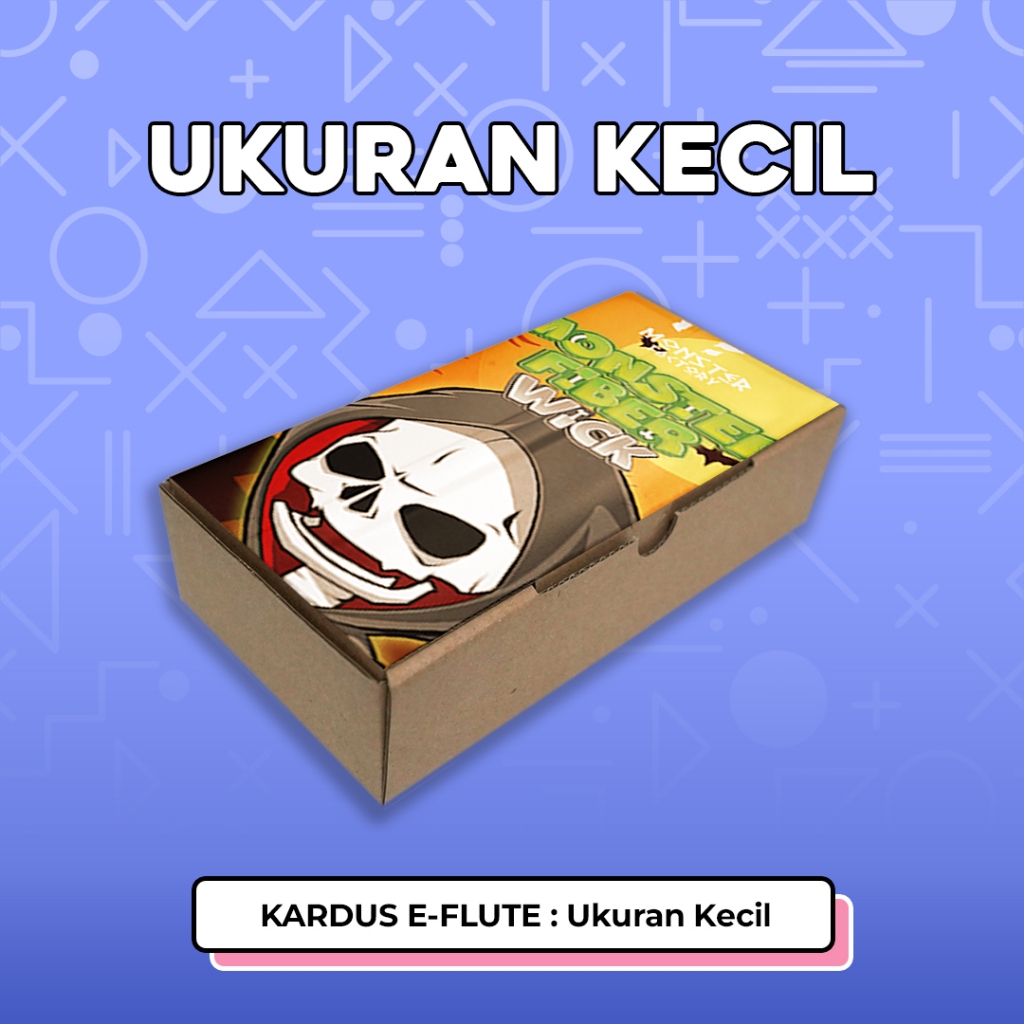 

Kardus E-Flute FIBER Ukuran Kecil