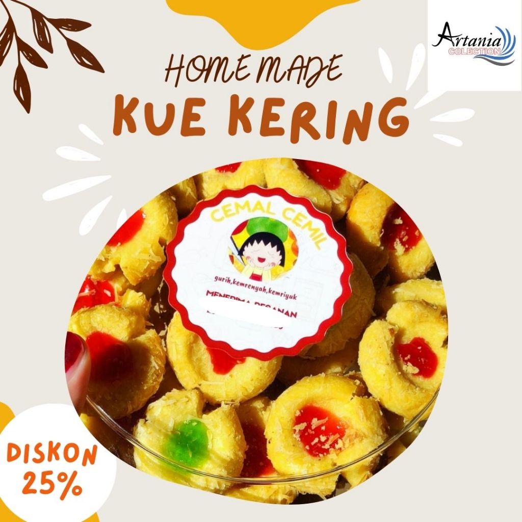 

Kue Nastar Isi 2500 gram Kue Kering Cemilan KeluargaTermurah