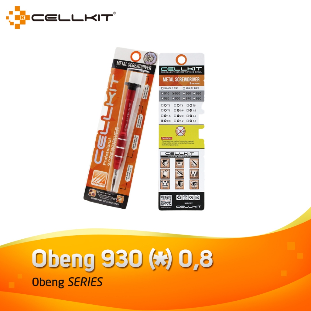 OBENG CELLKIT 930 *0, 8 BINTANG 0,8