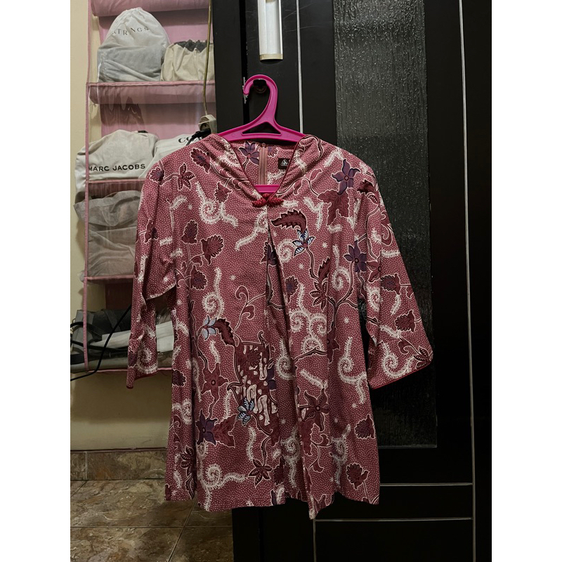 [Preloved] Batik Hadinata Wanita Pink Merah Muda