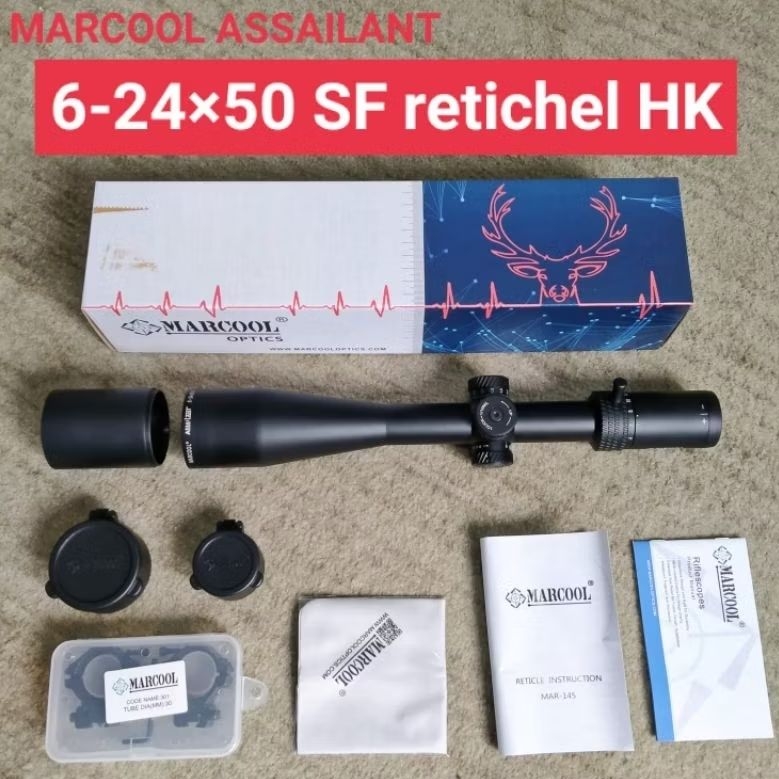 Marcool 6-24x50 SF retikel HK