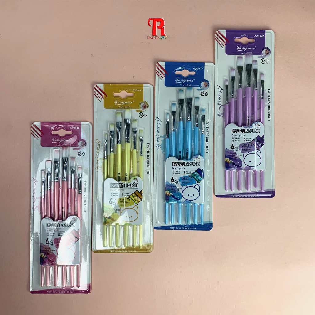 

Kuas Set / Brush Set / G-P20-6F