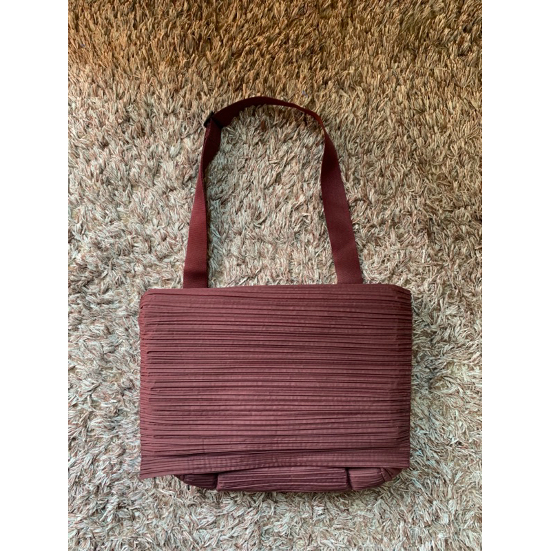 PLEATS PLEASE By ISSEY MIYAKE - Shoulder Bag Purple