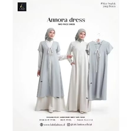 Gamis Annora Lauler Green Lubi