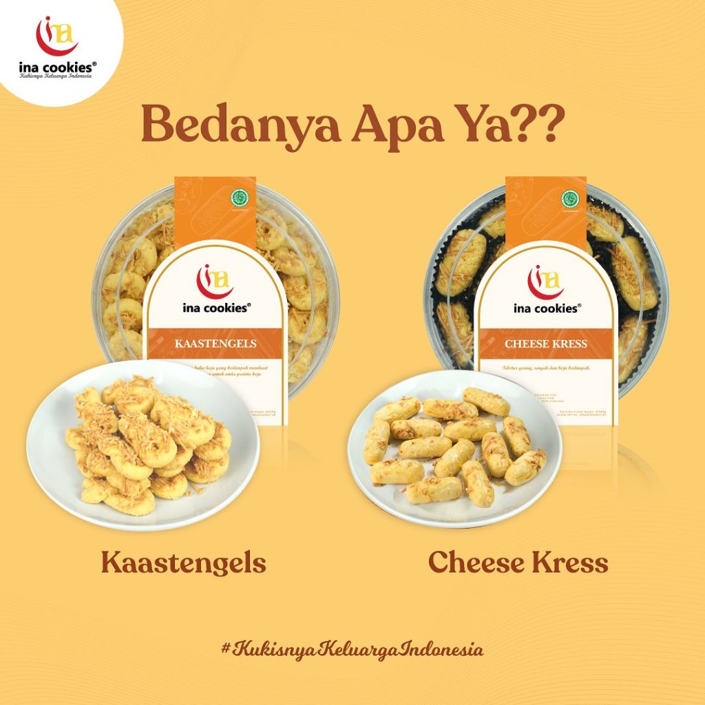 

CLEARANCE STOCK | Kue Kering Halal Ina Cookies Enak Kukis Hari Raya REGULER