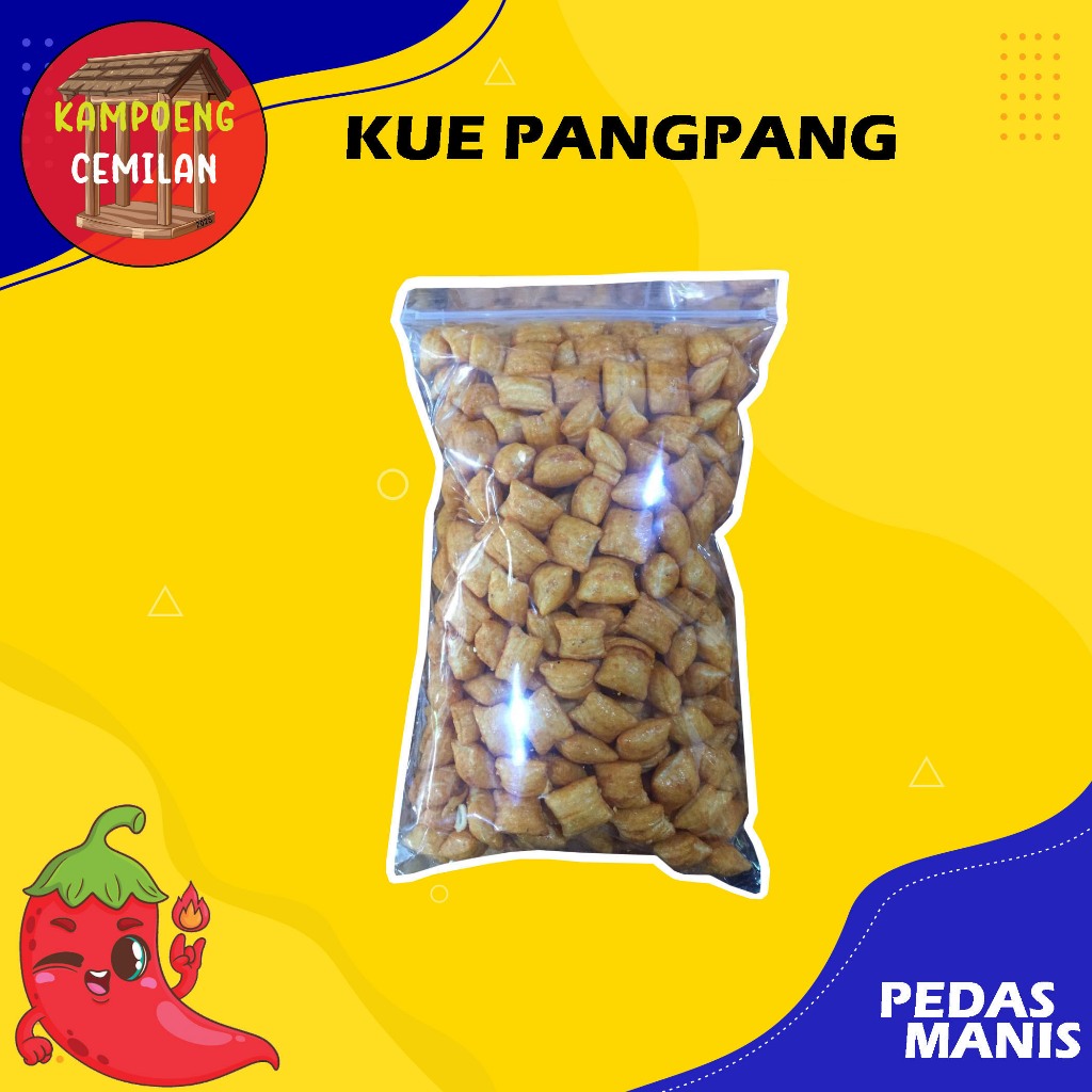 

[KAMPOENG CEMILAN] Pang-Pang (Grosir) 250gr 500gr 1 KG / Snack Cemilan Camilan Grosiran Kiloan