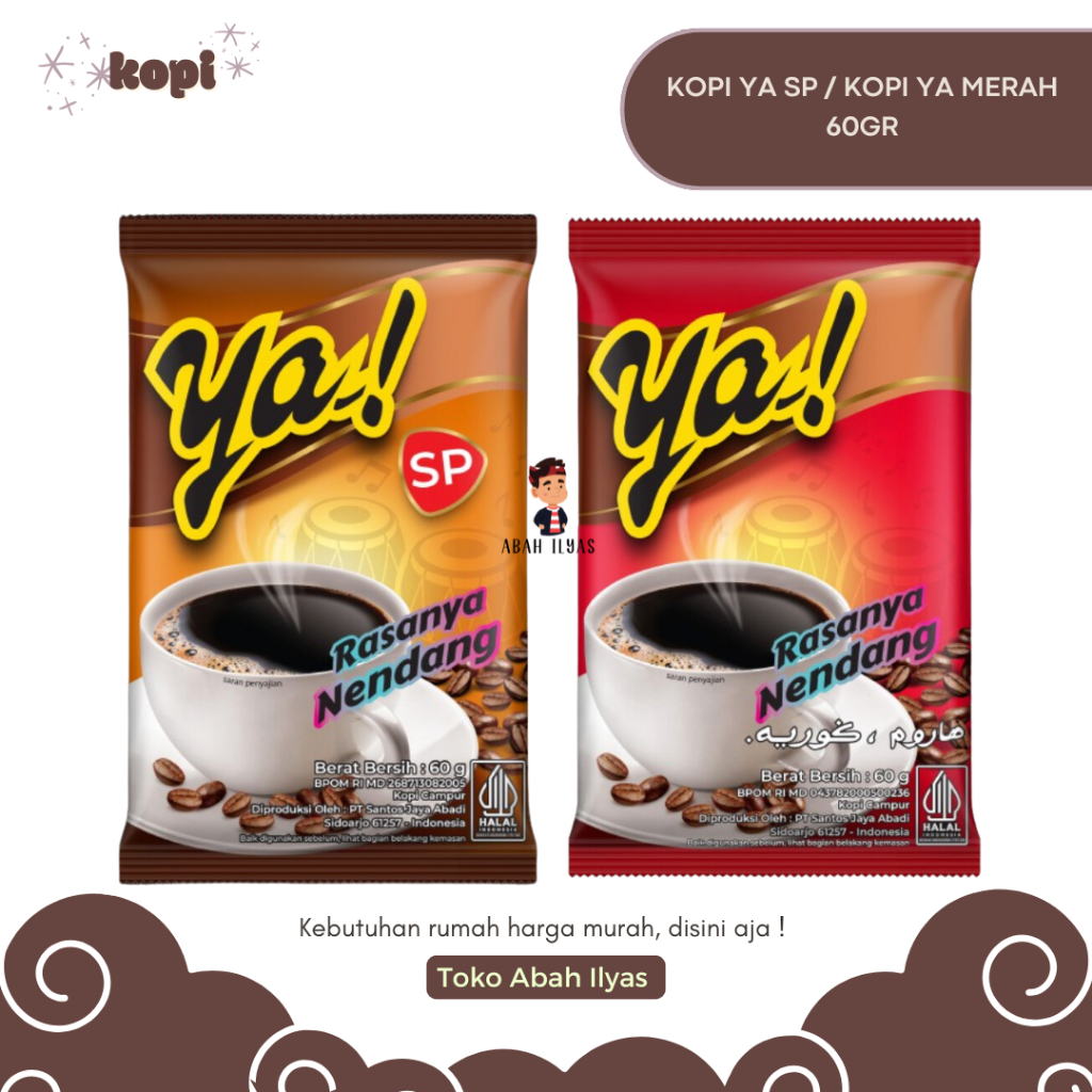 

Kopi YA SP atau Kopi YA Merah 60gr