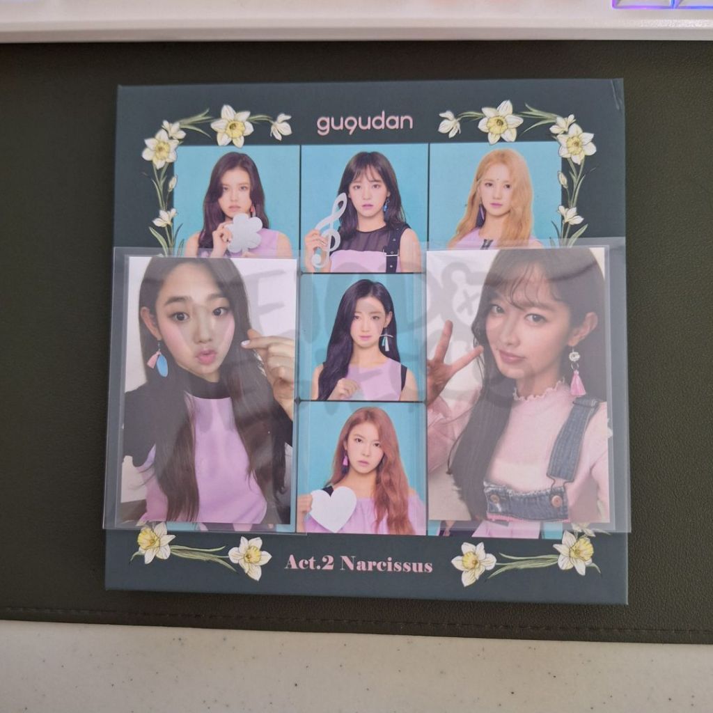 GUGUDAN ACT 2 NARCISSUS UNSEALED ALBUM KANG MINA JUNG MIMI