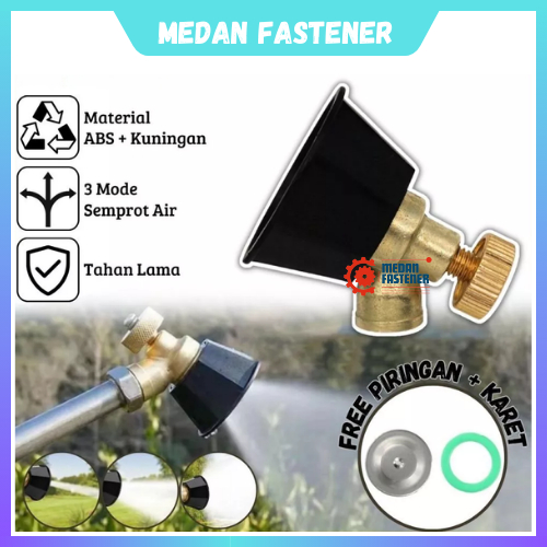 Nozzle Sprayer Kepala Semprotan Tanaman Alat Penyiraman Tumbuhan / Kepala Semprotan Sprayer Kabut