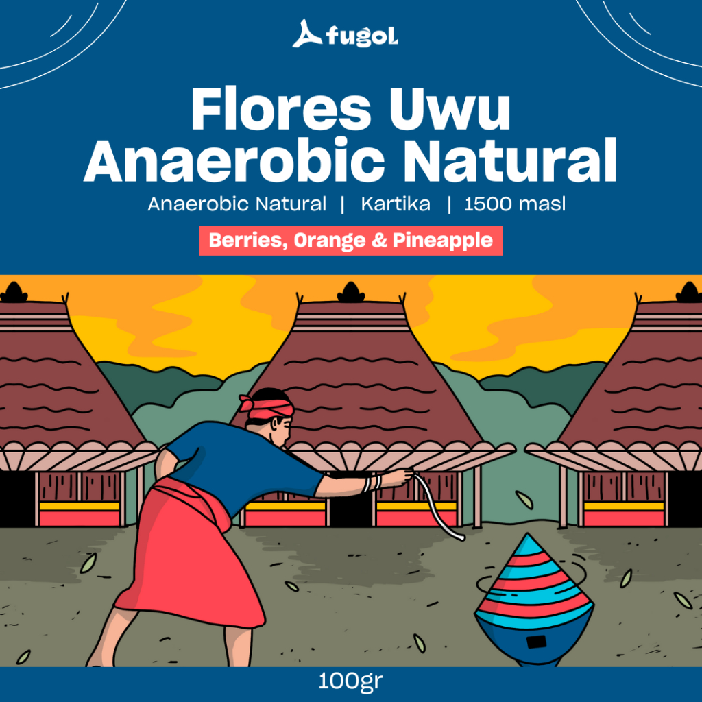 

Biji Kopi Arabika FLORES UWU ANAEROBIC NATURAL (100 gram) Specialty Arabica Coffee