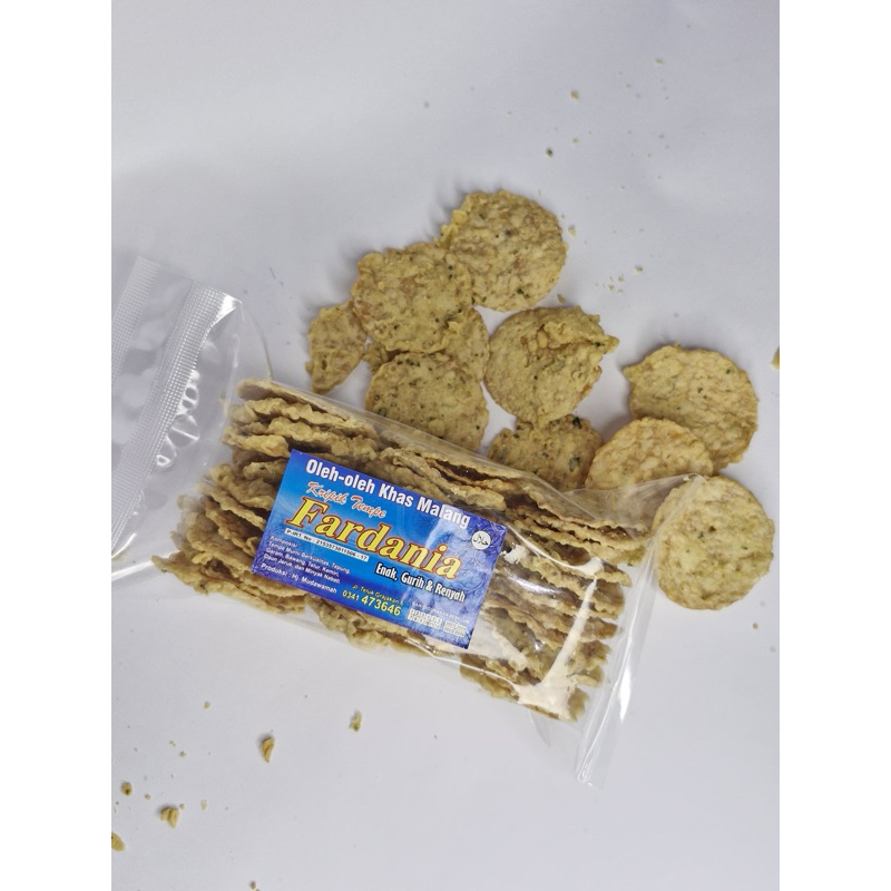 

keripik tempe fardania oleh-oleh khas Malang