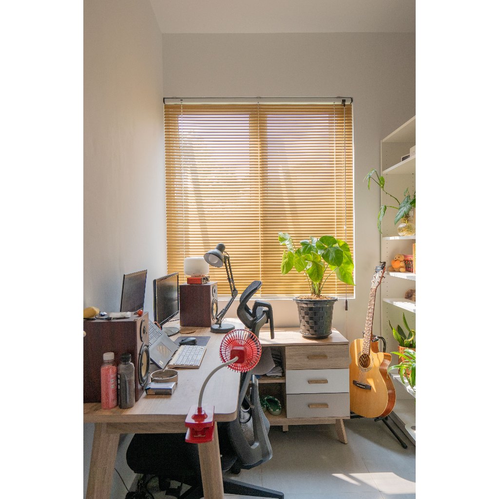 Onna Slimline Blind - Krei Aluminium - Venetian Blind - Horizontal Blind Onna