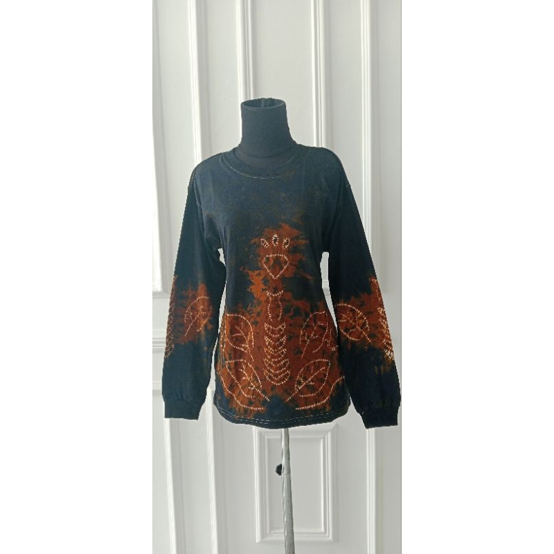 Baju oblong panjang sasirangan wanita