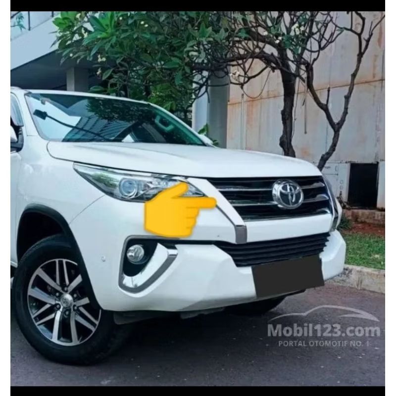 List Chrome Grill Fortuner VRZ original