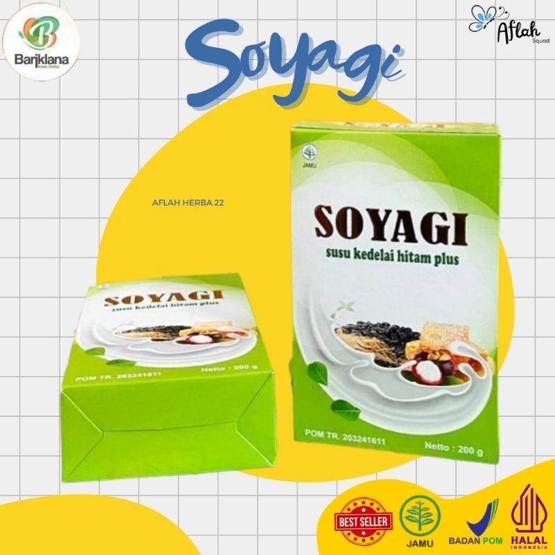 

BARIKLANA - SOYAGI / SUSU DIET / SUSU PROMIL /:SUSU KEDELAI HITAM PLUS ROYAL JELLY, PROPOLIS, KULIT MANGGIS, GINSENG JAWA, MADU / SEHAT KUAT