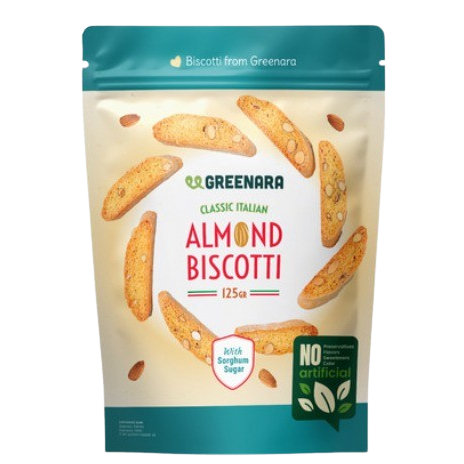 

Greenara Almond Biscotti 125g
