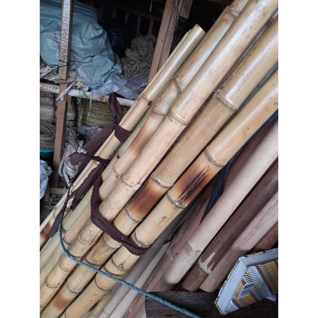 Tongkat bambu tongkat pramuka cendani halus 160cm lurus tongkat tandu pramuka