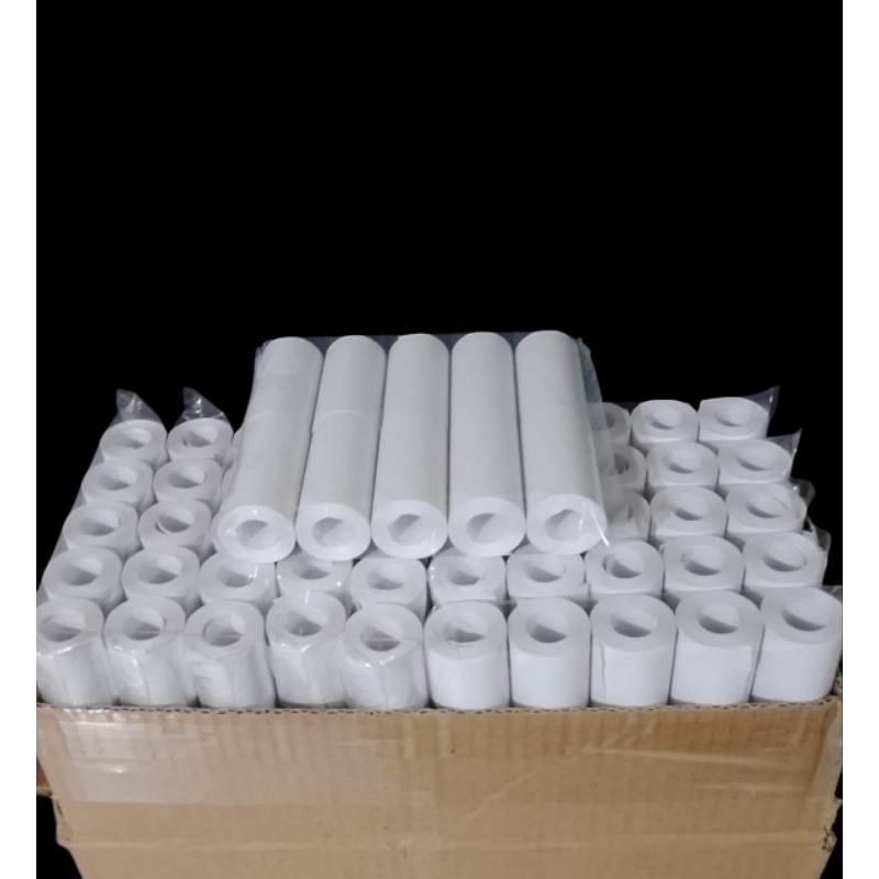 

Promo 100pcs kertas thermal murah 58x30mm tanpa tulang