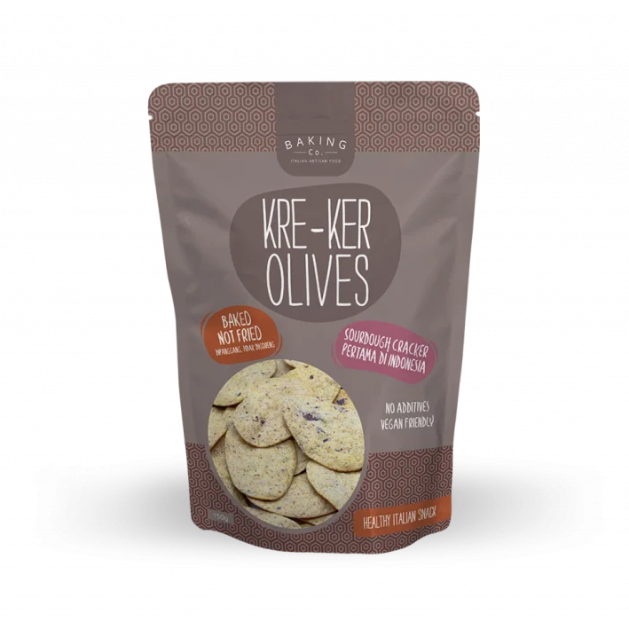 

Baking Co Kre-ker Kalamata Olives 150 G