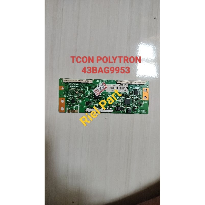 TCON - TICON - TIKON LOGIC BOARD TV LED SMART POLYTRON PLD43BAG9953 - PLD 43BAG9953 - 43BAG