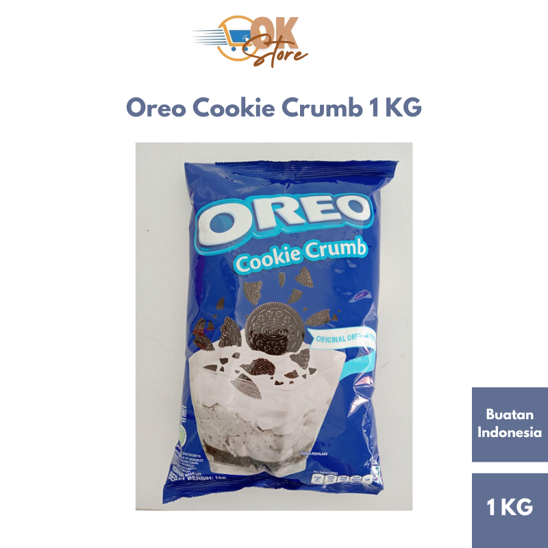 

Oreo Cookie Crumb 1 KG (Buatan Indonesia) (Expiry 9 August 2025)