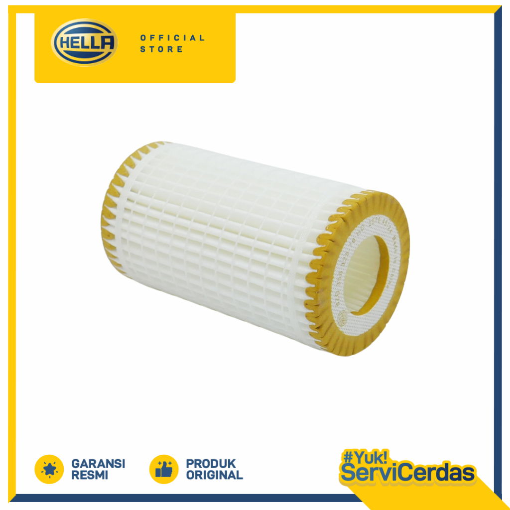 Filter Oli Mercedes Benz W203 M112 M272 - Oil Filter Hella