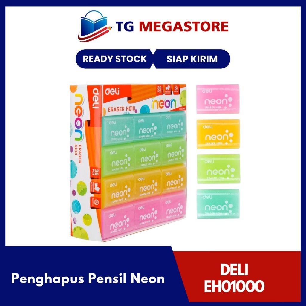 

Penghapus Pensil DELI Neon - EH01000