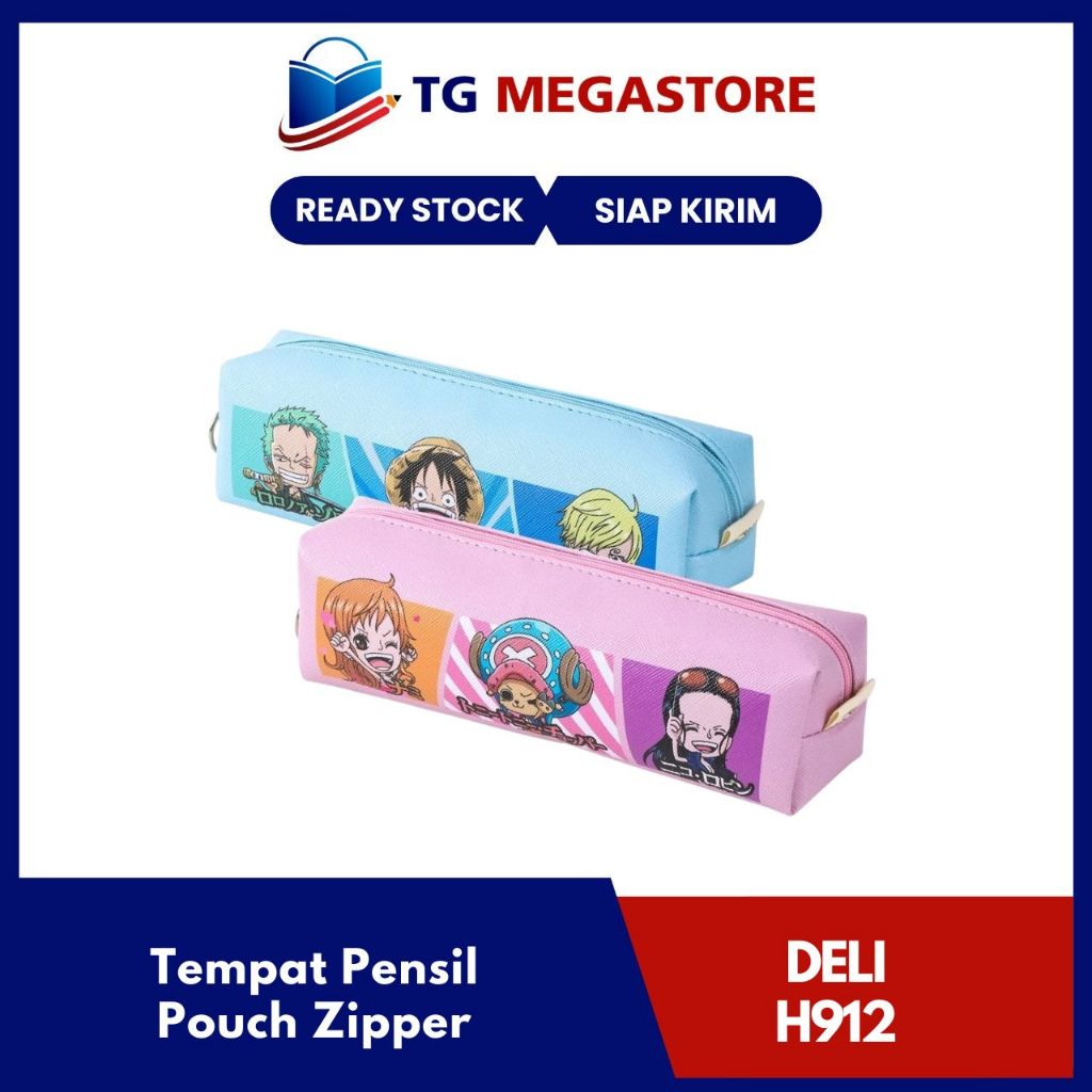 

Tempat Pensil Pouch Zipper Deli - H912
