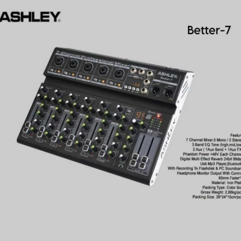 MIXER ASHLEY BETTER 7 / BETTER7 / BETTER-7 ORIGINAL
