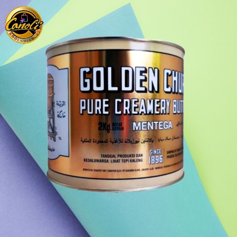

GOLDEN CHURN butter 2kg mentega creamy 2 kg
