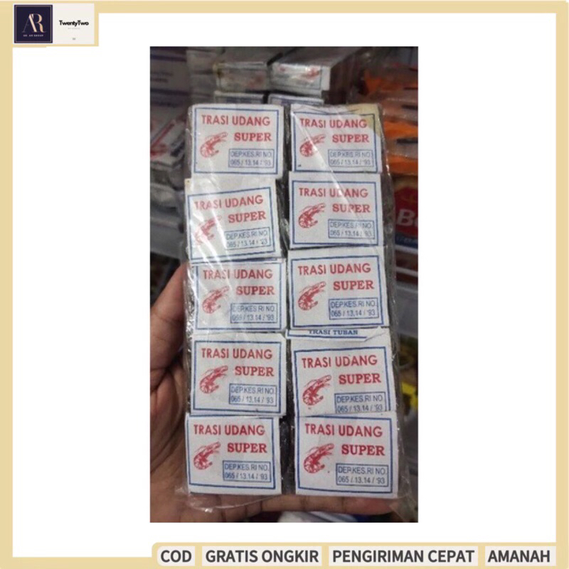 

Terasi Udang Super 1 Pack isi 10pcs Asli Tuban Jatim