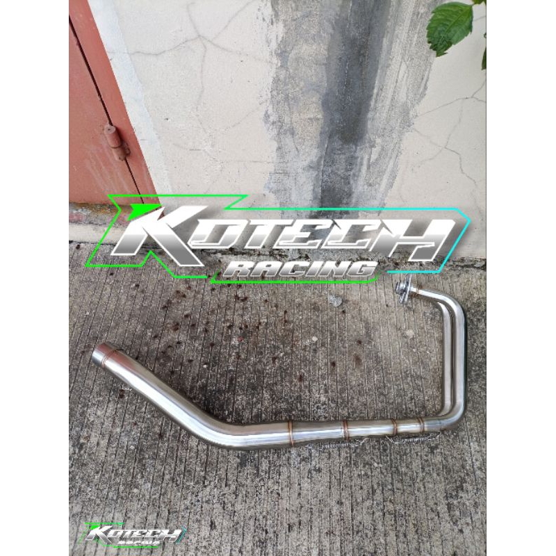 Header/leher ninja fi 250 header/leher only fulstainles rol bending original kotech racing