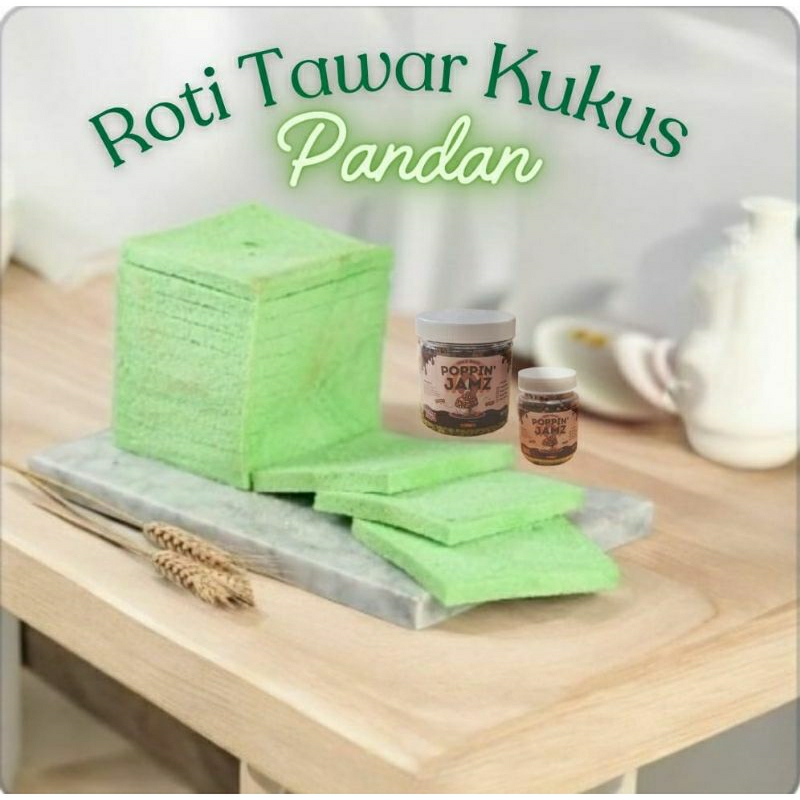 

Roti Tawar Kukus Pandan Bakery | Roti Tawar Pandan | Roti Kukus Tawar Pandan