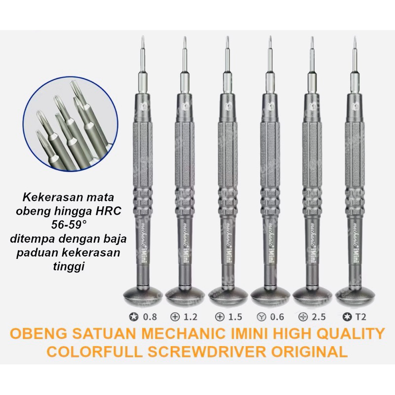Obeng Mechanic Imini S2 +1.5 / 0.8 / 0.6