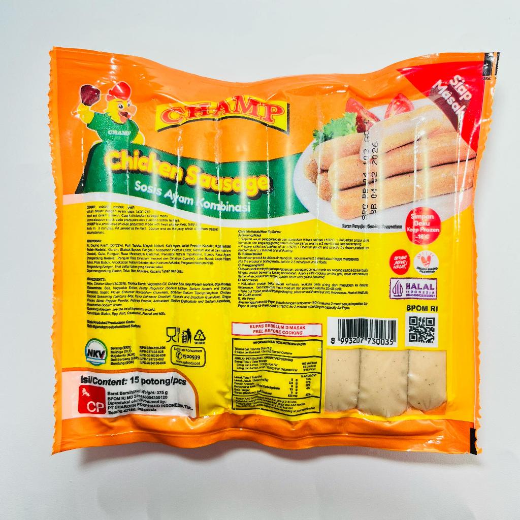

Champ Sosis Ayam 375gr
