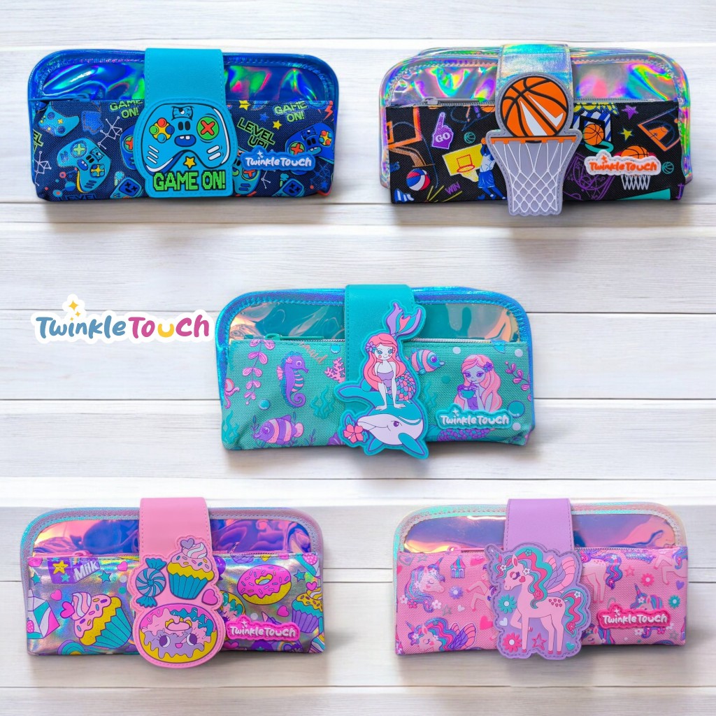 

4ds! New Tempat Pensil Atau Kotak Pensil Lipat Anak ORI TwinkleTouch