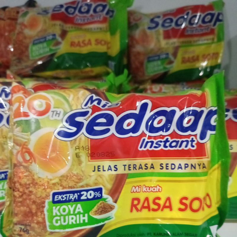

mie Sedaap kuah Soto