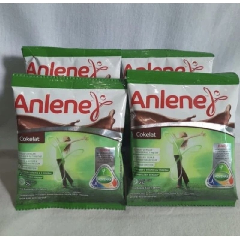

anlene coklat sachet 1 renceng 10 pcs